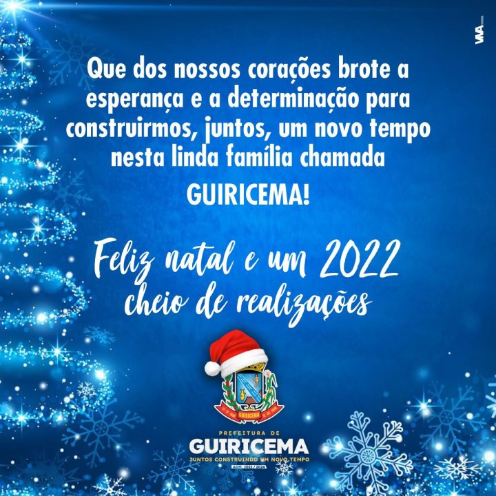 A Administração Municipal deseja a todos um Feliz Natal e um Próspero Ano  Novo – Prefeitura Municipal de Guiricema